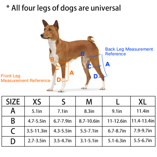 DOGLEMI Dog Rear Leg Brace for Fix Patella Dislocation