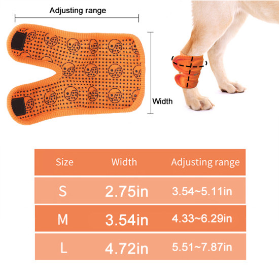 Dog Leg Wrap Postoperative Wrist Joint Hock Warmer