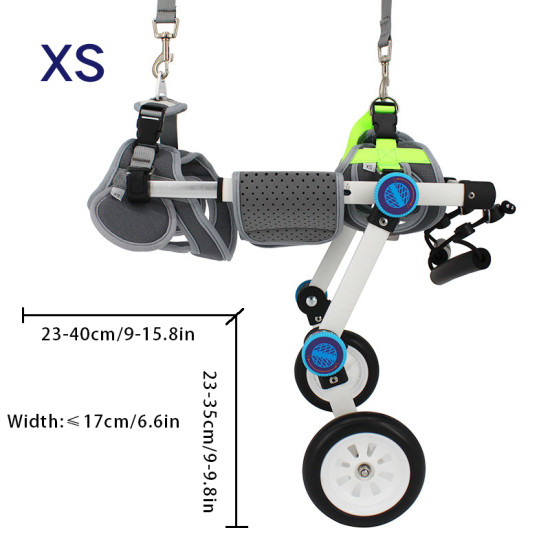 Fordable Dog Wheelchairs For Dog Back Legs