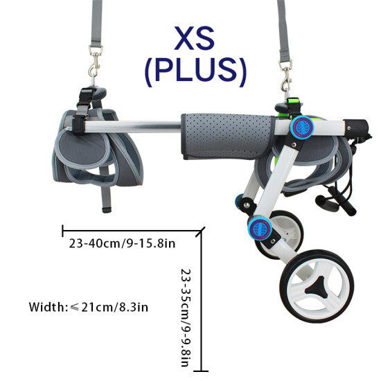 Fordable Dog Wheelchairs For Dog Back Legs