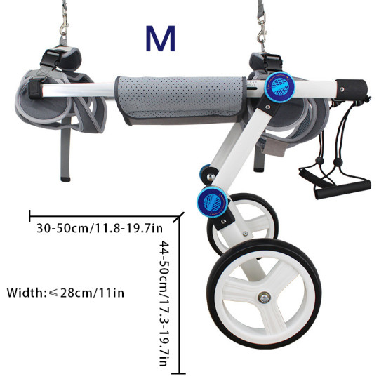 Fordable Dog Wheelchairs For Dog Back Legs