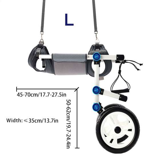 Fordable Dog Wheelchairs For Dog Back Legs