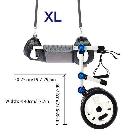 Fordable Dog Wheelchairs For Dog Back Legs