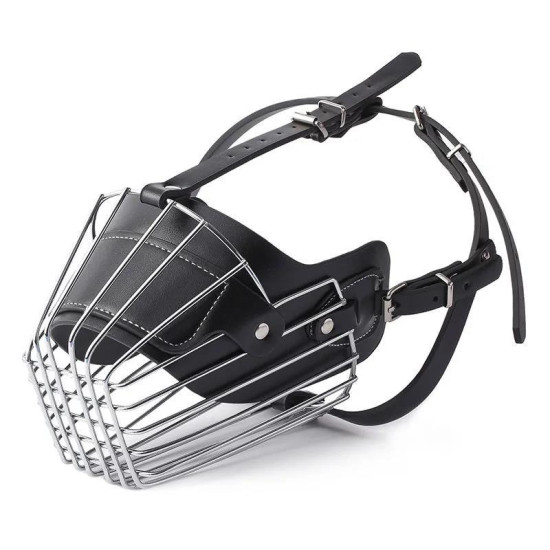 Adjustable Metal Dog Muzzle