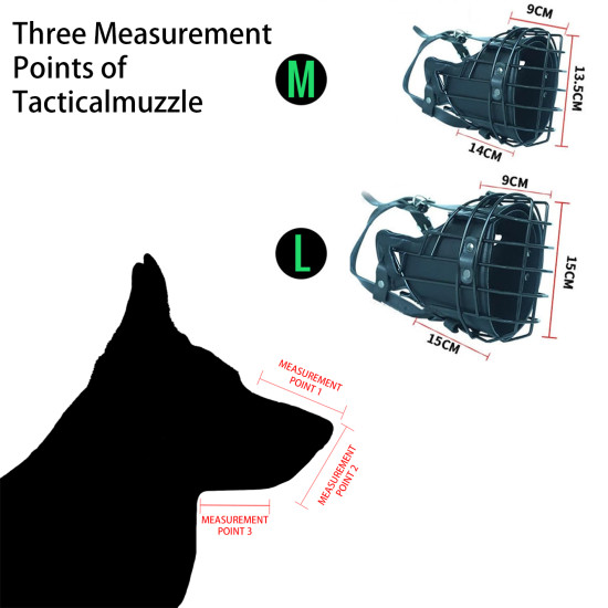 Dog Training Muzzle For Military