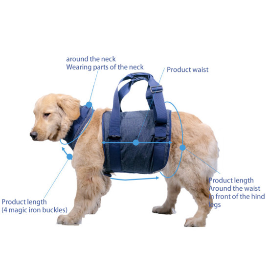 Dog Lift Harness With Handle