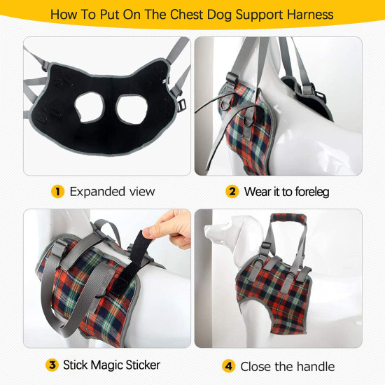 Dog Lift Harness for Front Legs