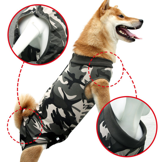 Dog Recovery Suit for Post-operative Care