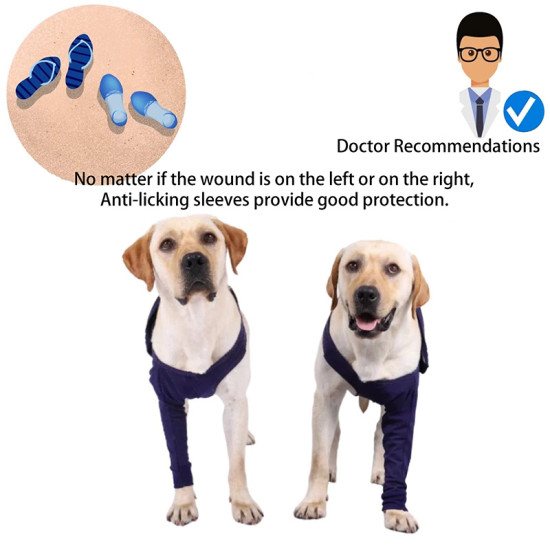 Dog Leg Sleeves For Prevent Licking