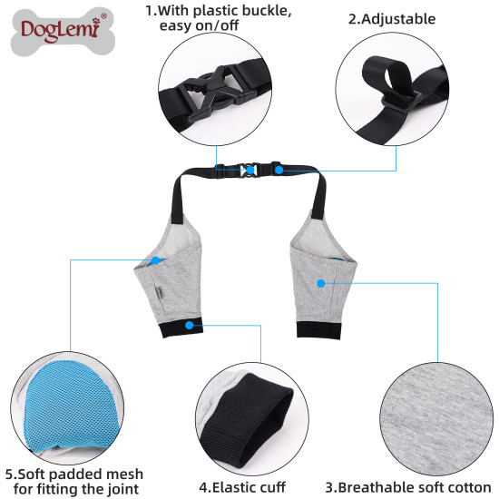 Dog Leg Sleeve for Joint Warm Anti-lick