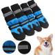 Dog Boots With Reflective Strips