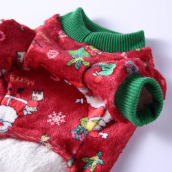 Santa Claus Dogs Pyjamas