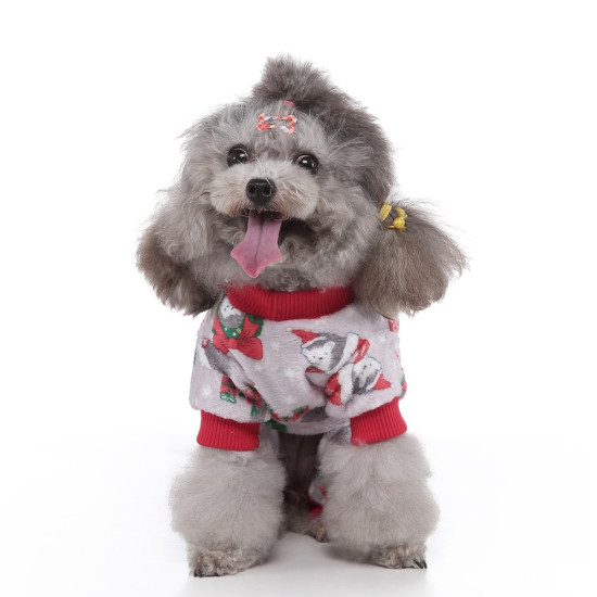 Hedgehog Styles Dog Christmas Pajamas