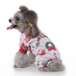 Hedgehog Styles Dog Christmas Pajamas