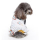 Aerospace Print Dog Pajamas