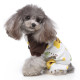 Bees Print Dog Pajamas