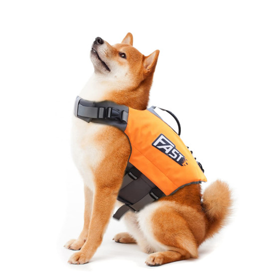 Dog Life Vest With Rescue Handle