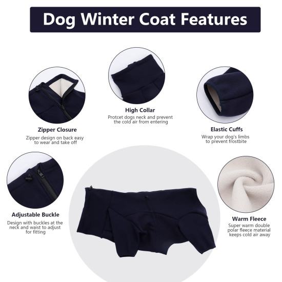 Dog Winter Thermal Onesies