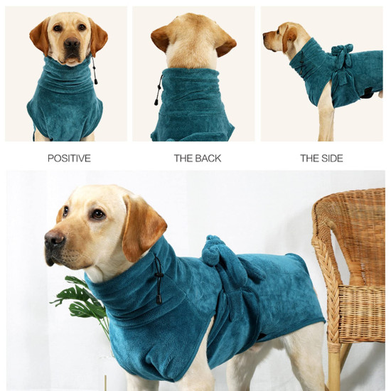 Dog Towel Robe