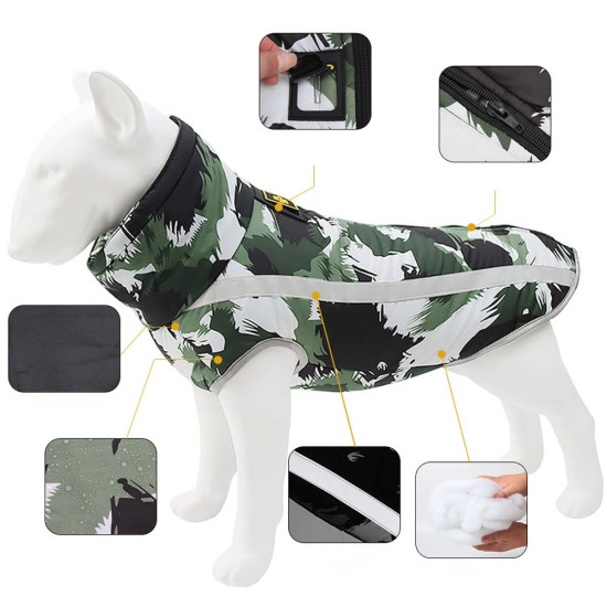 Reflective Waterproof Dog Jacket