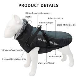 Thickened Reflective Dog Coat