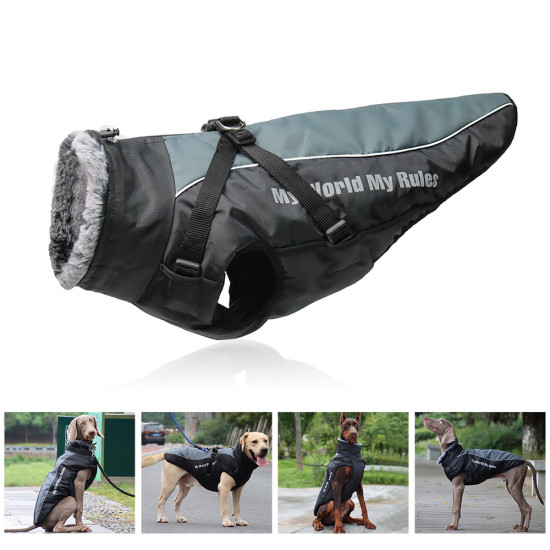 Thickened Reflective Dog Coat