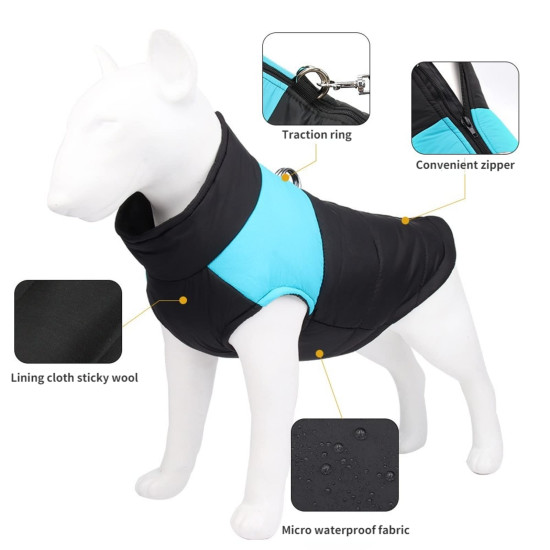 Waterproof Zipper Dog Jacket