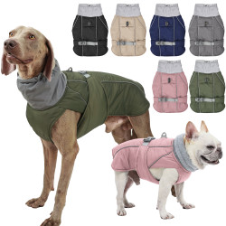 Dog waterproof Padded Vest Coats