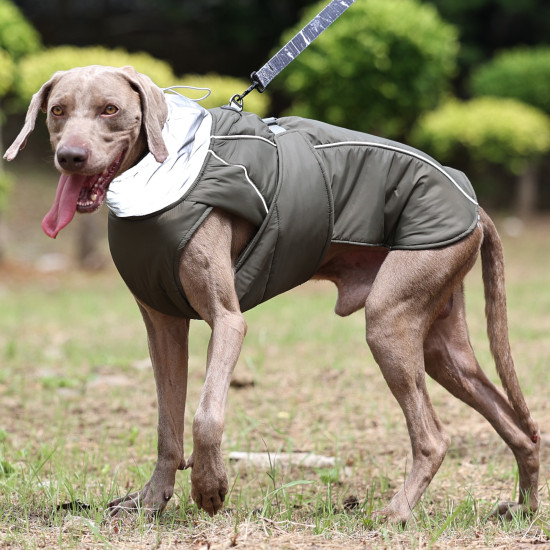 Dog waterproof Padded Vest Coats