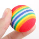 Cat Dog Throw Toy Colorful Foaming Ball