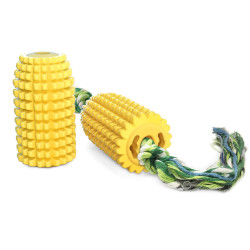 Dog Chew Toys Corn Molar Stick With Rope