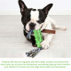 Dog Chew Toys Rubber Molar Stick with Cotton Bite Rope 