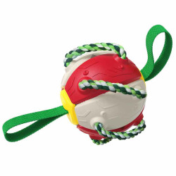 Dog Chew Toys Training Frisbee Football