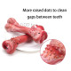 Dog Molar Slow Food Toy Rubber Leaking Bone 