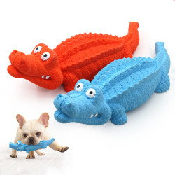 Rubber Crocodile Dog Chew Toys