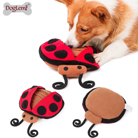 Seven-star Ladybug Dog Sniffing Toy