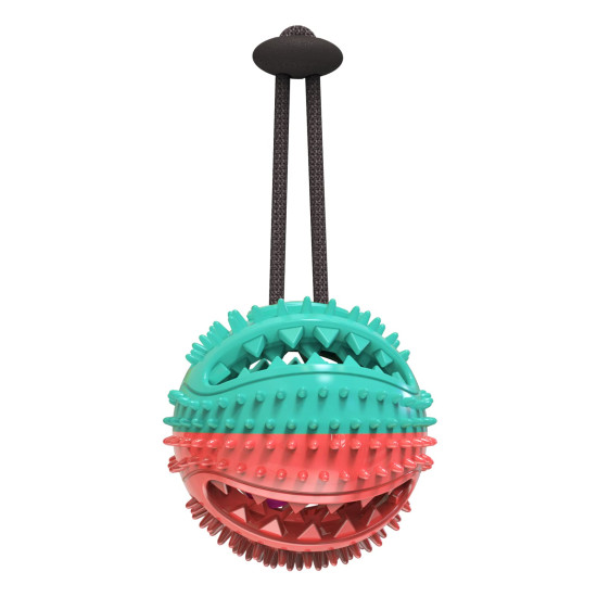 DOG Chew Toys Rubber Molars Bite-resistant Sound Ball