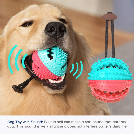 DOG Chew Toys Rubber Molars Bite-resistant Sound Ball