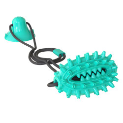 Dog Bite Chew Toys Single Suction Cup Cactus Rope Ball