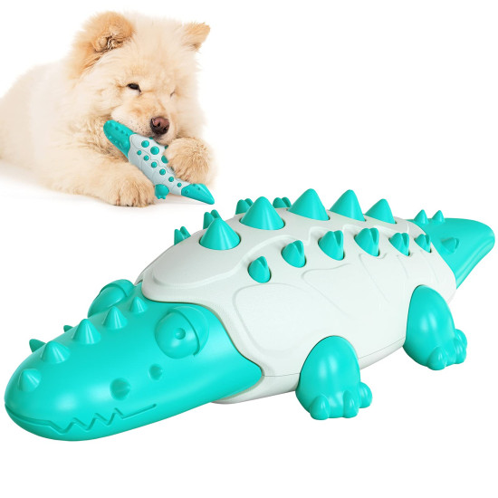 Dog Chew Toy Rubber Crocodile