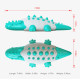 Dog Chew Toy Rubber Crocodile