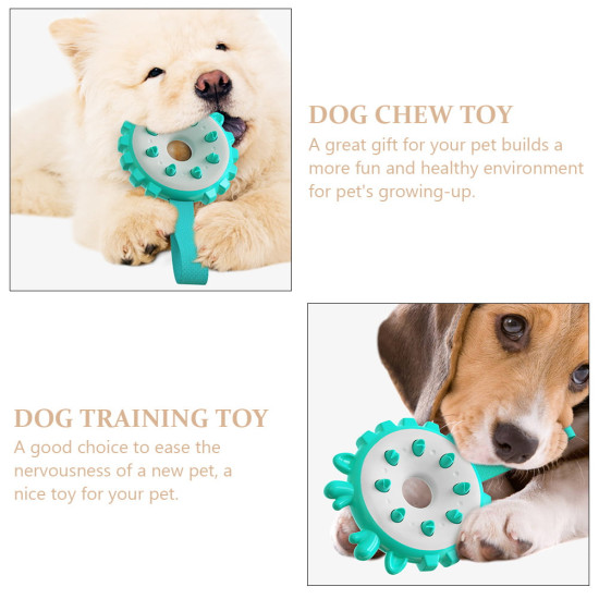 Dog Chew Toy Rubber Molar Circle