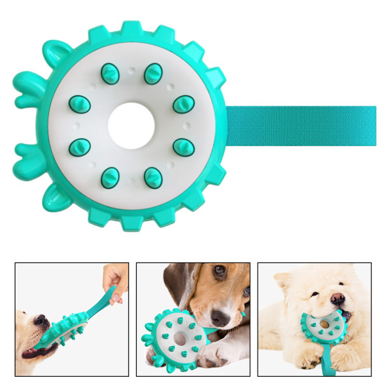 Dog Chew Toy Rubber Molar Circle