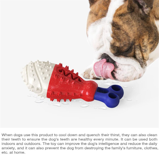 Dog Chew Toy Rubber Turkey Leg