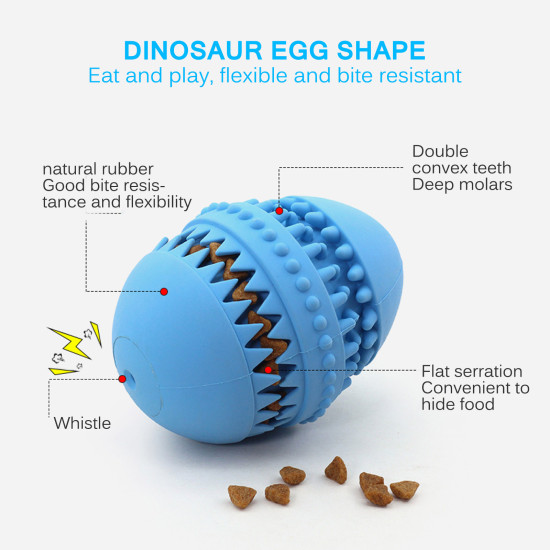 Dog Chew Toy Dinosaur Egg