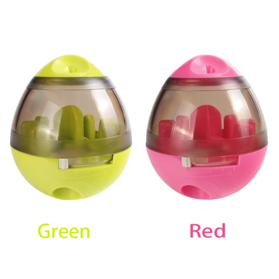 Dog Slow Food Toy Tumbler Bowl Food Dispensing Ball