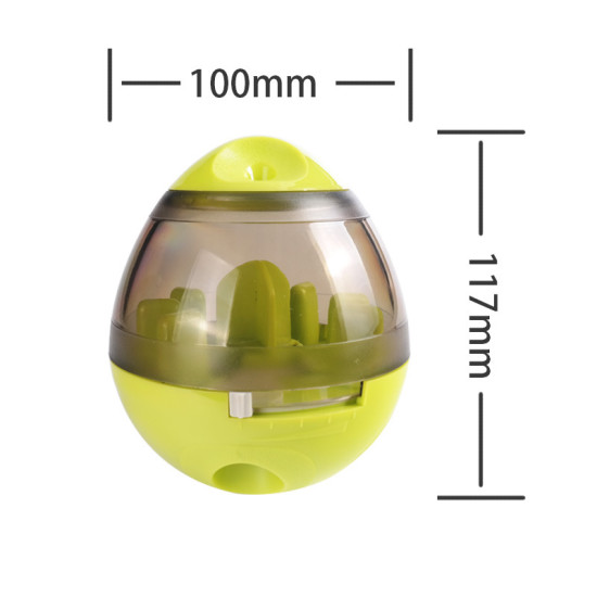 Dog Slow Food Toy Tumbler Bowl Food Dispensing Ball