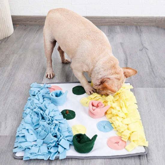 Slowing Feeding Training Dogs Snuffle Mat