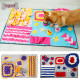 DOG Slow Feeder Toys Color DOG Sniffing Mat