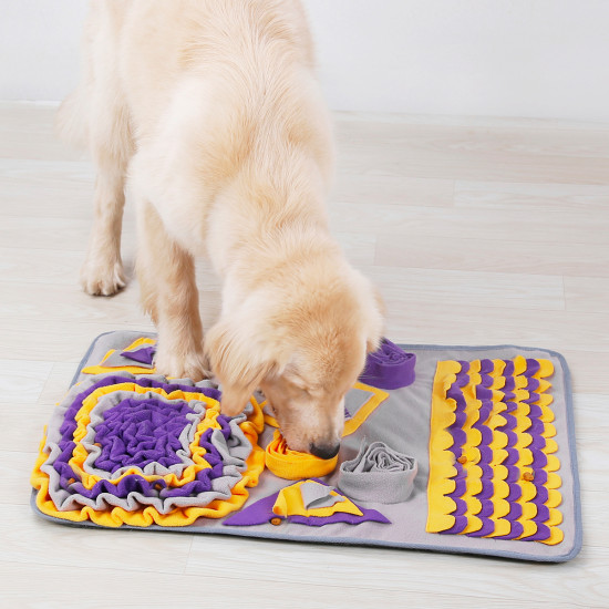 DOG Slow Feeder Toys Color DOG Sniffing Mat